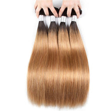 Load image into Gallery viewer, BeuMax 1B/27 Straight Hair BUNDLES with CLOSURES & FRONTALS