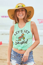 Load image into Gallery viewer, My Final Fiesta | Let's Get Smashed - Mexico Theme Muscle Tanks