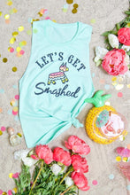 Load image into Gallery viewer, My Final Fiesta | Let's Get Smashed - Mexico Theme Muscle Tanks