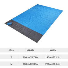 Load image into Gallery viewer, Pocket Picnic Waterproof Beach Mat Sand Free Blanket For Camping SP
