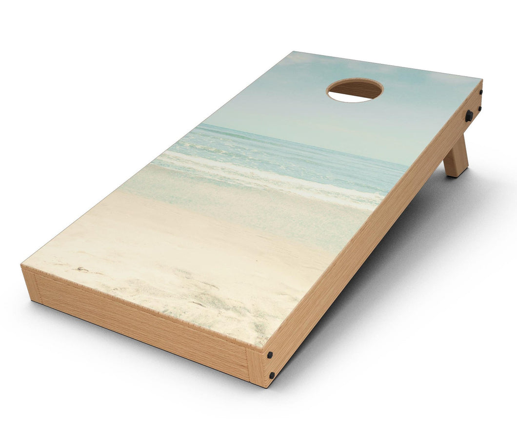 Relaxed Beach CornHole Board Skin Decal Kit